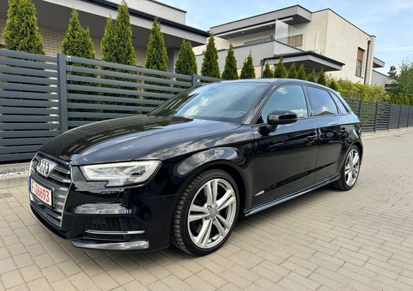 Audi S3 cena 126900 przebieg: 68000, rok produkcji 2018 z Częstochowa małe 172